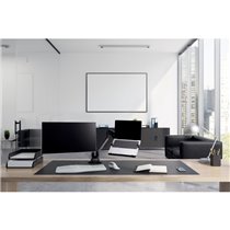 Bandeja universal de portátiles para brazos de monitor