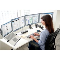 Bandeja universal de portátiles para brazos de monitor