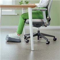 Reposapiés de escritorio ajustable Leitz Ergo, 80% plástico reciclado