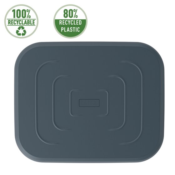 Reposapiés de escritorio ajustable Leitz Ergo, 80% plástico reciclado