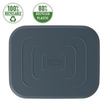 Reposapiés de escritorio ajustable Leitz Ergo, 80% plástico reciclado