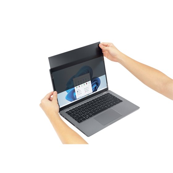 Filtro de privacidad extraíble en dos direcciones para portátiles de 14" 16:10