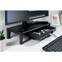 Soporte para monitor con cajón SmartFit™
