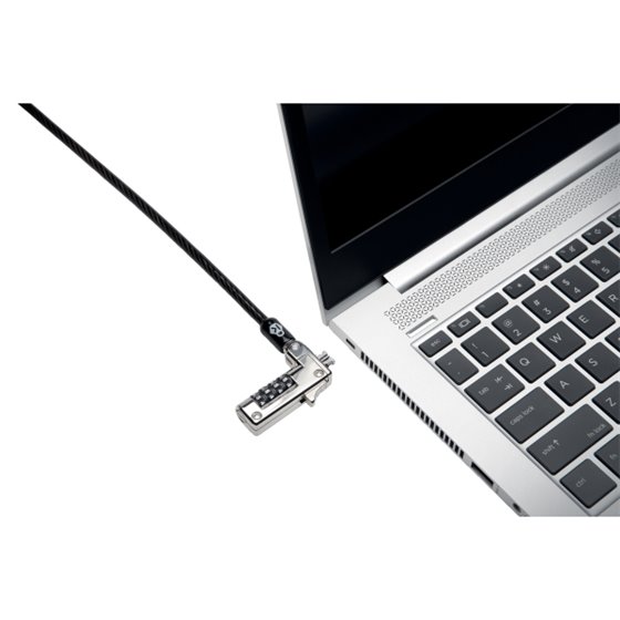 Candado fino de combinación NanoSaver® para portátiles