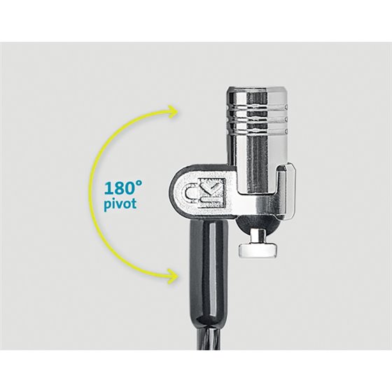 Candado con llave MicroSaver® 2.0 para ordenadores portátiles