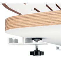 Panel organizador de escritorio con soporte para ordenador portátil Leitz Ergo, 80x25 cm