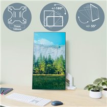 Brazo para un monitor Leitz Ergo Space Saving