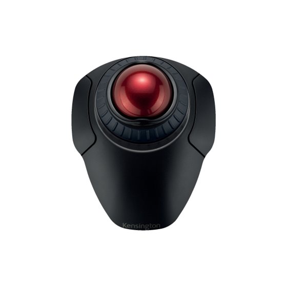 Trackball inalámbrico Orbit® con anillo de desplazamiento: negro