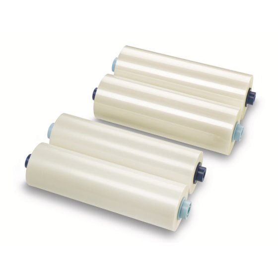 Lámina de plastificación Ezload de GBC 305 mm x 150 m 2 x 42,5 micras brillante
