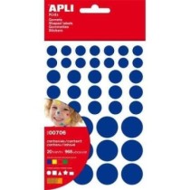 Gomets Figuras APLI 706 Sobre x20 Hojas