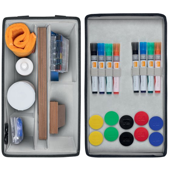 Bolsa de kit de accesorios para pizarra Nobo