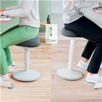 Taburete Active con asiento Comfort Leitz Ergo