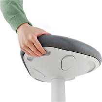 Taburete Active con asiento Comfort Leitz Ergo