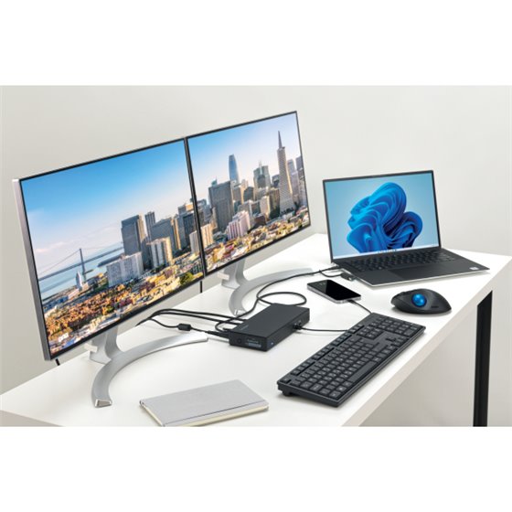 Replicador de puertos 4K dual USB-C® y USB-A SD4781P EQ