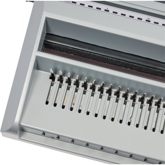 Encuadernadora de canutillo y wiro GBC MB20 MultiBind Capacidad 270 hojas A4