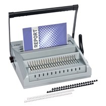 Encuadernadora de canutillo y wiro GBC MB20 MultiBind Capacidad 270 hojas A4