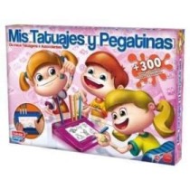 Juego FALOMIR Mis Tatuajes Y Pegatinas