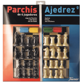 Parchís + Ajedrez + Fichas FOURNIER