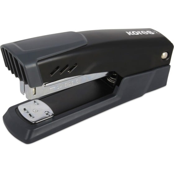 Grapadora Berna 25 Hojas/80G Negro Kores