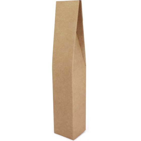 Pack 5 Cajas Embalar 1 Botella Vino 75X75X420mm Fixo