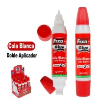 Cola Blanca 35G Fixo Con Aplicador Doble