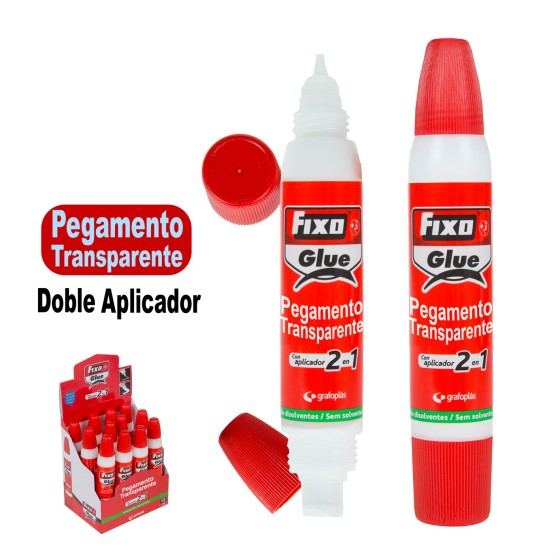 Pegamento Transparente 2 En 1 35 G Fixo