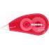 Cinta Correctora 6M X 5mm Rojo Kores
