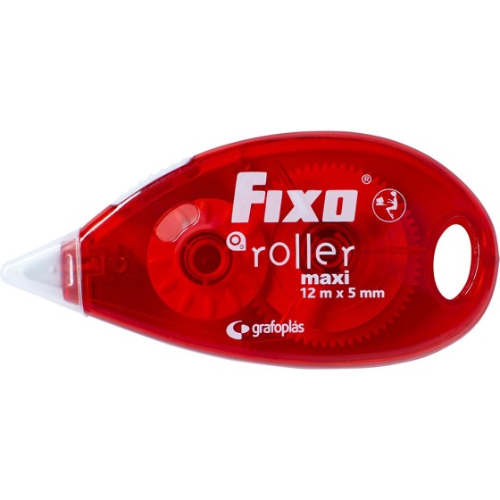 Cinta Correctora 5 mm. X 12 m. Rojo Fixo