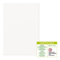 Bolsa 10 Láminas Goma Eva Lisa 40 X 60 Cm 2 mm Blanco Fixo Kids