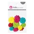 Pack 40 Botones Fieltro Colores Surtidos Basicos Scrapbooking Anita