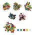 Bolsa 20 G Lentejuelas Corazón 6 mm Colores Surtidos Fixo Kids