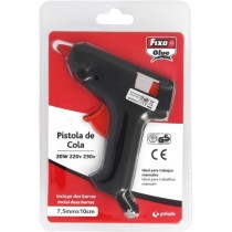 Pistola Termofusible 20W +2Barras Cola Fixoglue