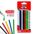 Blister 12 Barras Silicona 7.5 X 100 mm Colores Surtidos Fixo