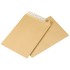 250 Bolsas Armado Kraft 229X324 mm 130 G Solapa Recta Cierre Tira Silicona Gpv