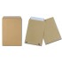 500 Bolsas Kraft 120X176 90 G Solapa Recta Cierre Tira Silicona Gpv