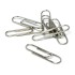 Caja 100 Clips Niquel Labiados 25 mm Kores