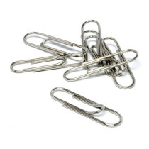 Caja 100 Clips Niquel Labiados 42 mm Kores
