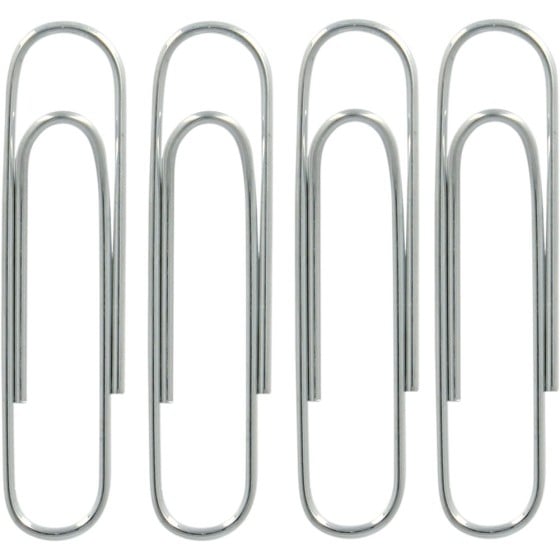 Caja 100 Clips Galvanizados Labiados 32 mm Kores