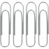 Caja 100 Clips Galvanizados Labiados 42 mm Kores