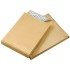 250 Bolsas Fuelle Armado Kraft 280X365 120 G Solapa Recta Cierre Tira Silicona Gpv