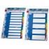 Blíster Separadores PP Opaco 5 Posiciones Folio 16 T. Grafoplás