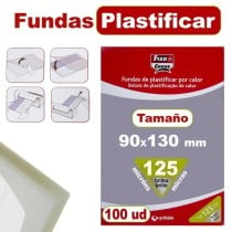 Caja 100 Fundas Plastificar 90X130 mm 125 Micras Fixo