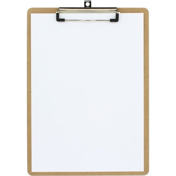 Carpeta Con Pinzas A4 Madera Grafoplás
