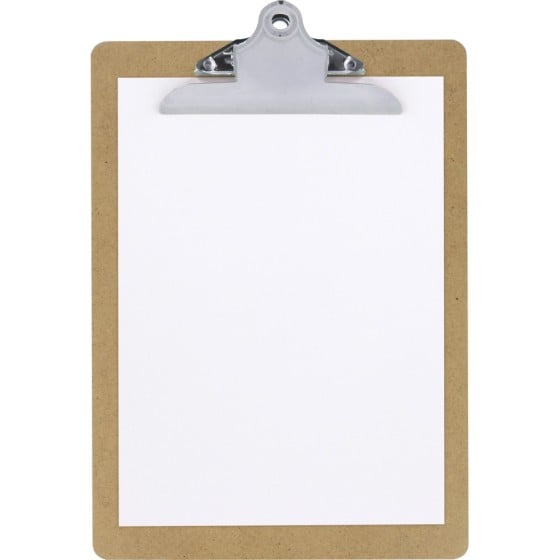 Carpeta Con Pinzas Jumbo A4 Madera Grafoplás