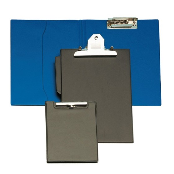 Carpeta Con Pinzas Pinza Dentada Folio Pvc Con Bolsa Interior Negro Grafoplás