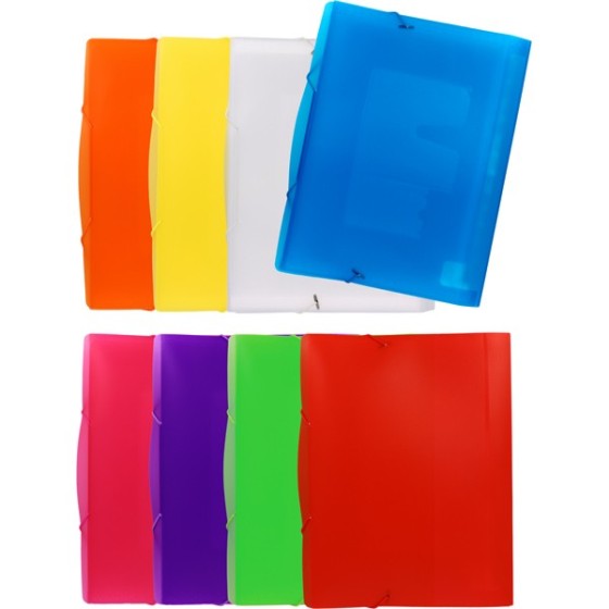 Clasificadores PP Translúcido Liso Gomas Folio Transparente Xs Grafoplás