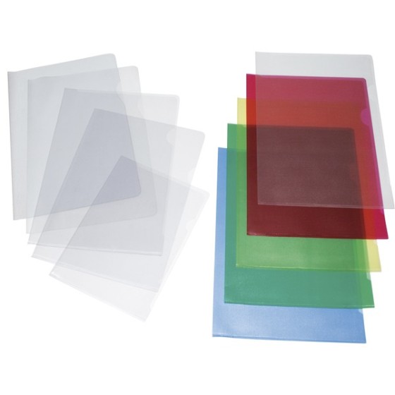 Dosier Uñero Pvc Liso 150 Micras Folio Transparente Grafoplás