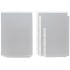 Funda Clásica Pvc Piel Naranja 100 Micras Folio 16 Taladros Transparente Grafoplás