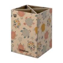 Cubilete Kraft Sobremesa  Forrado Uninature Tortug