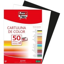 Paquete 100 Cartulinas Clásica A4 180 G Negro Fsc Fixo